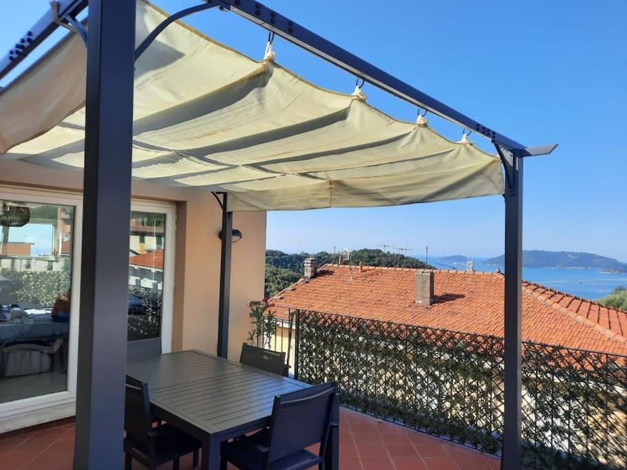 La Terrazza Sul Golfo Dei Poeti Con Vista Mare Leilighet Pitelli Eksteriør bilde