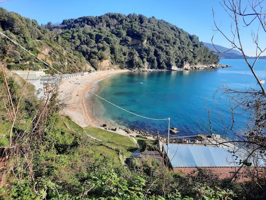 La Terrazza Sul Golfo Dei Poeti Con Vista Mare Leilighet Pitelli Eksteriør bilde