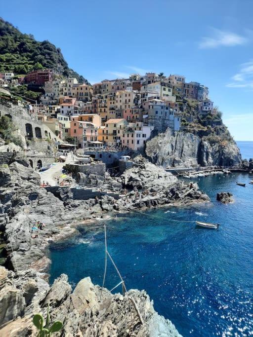 La Terrazza Sul Golfo Dei Poeti Con Vista Mare Leilighet Pitelli Eksteriør bilde