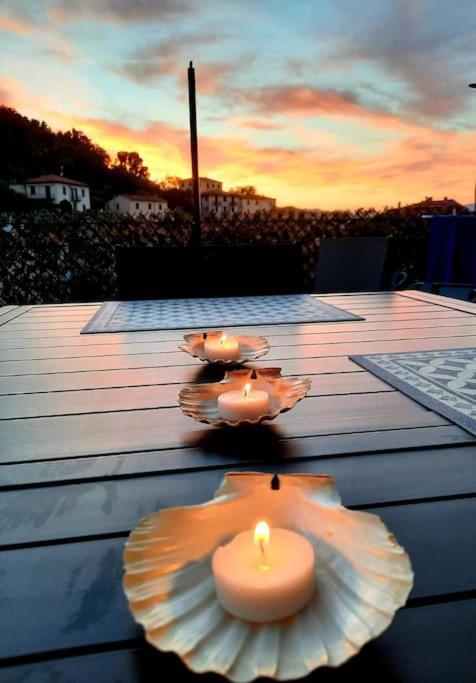 La Terrazza Sul Golfo Dei Poeti Con Vista Mare Leilighet Pitelli Eksteriør bilde