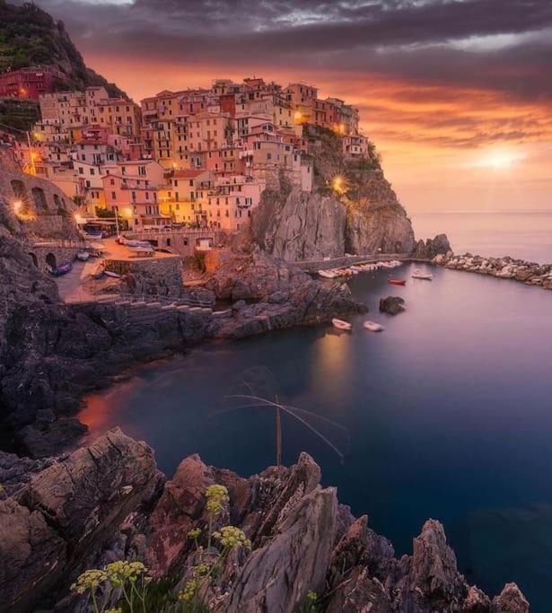 La Terrazza Sul Golfo Dei Poeti Con Vista Mare Leilighet Pitelli Eksteriør bilde