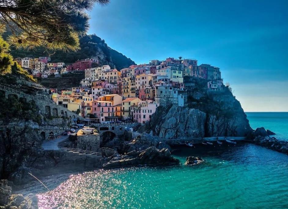 La Terrazza Sul Golfo Dei Poeti Con Vista Mare Leilighet Pitelli Eksteriør bilde